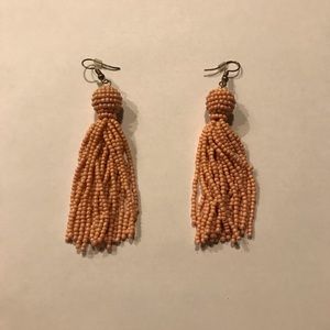 Tassel bead earrings